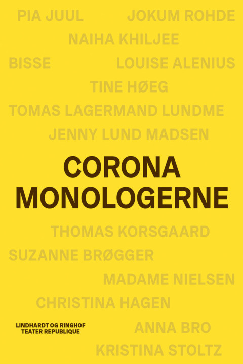 Omslag: Coronamonologerne