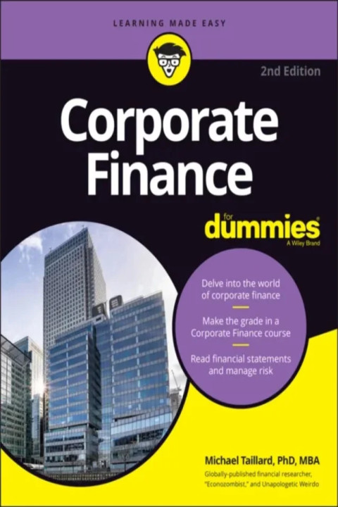 Omslag: Corporate Finance For Dummies 2nd Edition