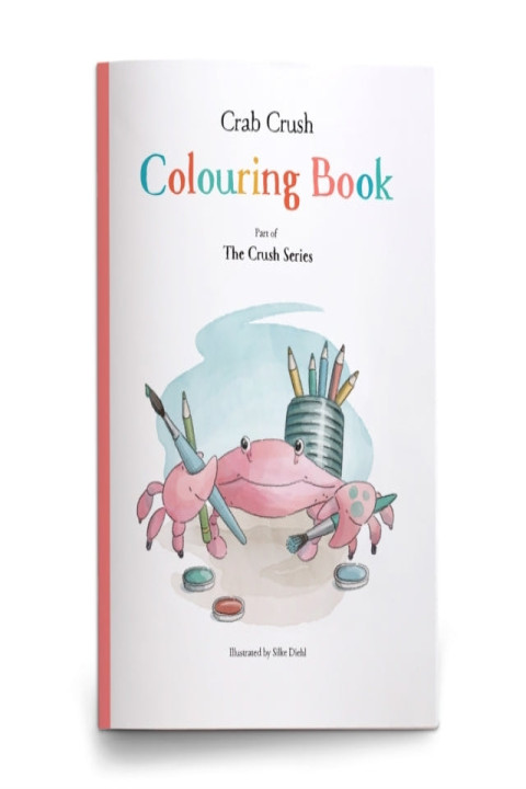 Omslag: Crab Crush Colouring Book