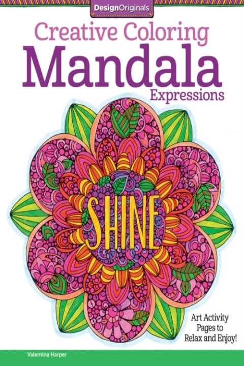 Omslag: Creative Coloring Mandala Expressions
