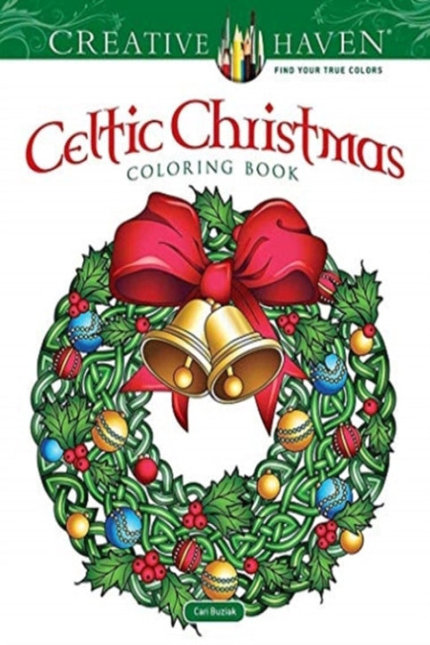 Omslag: Creative Haven Celtic Christmas Coloring Book