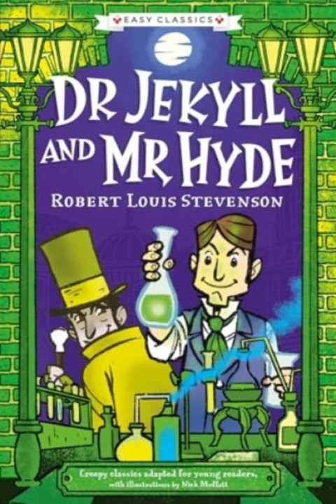 Omslag: Creepy Classics: Dr Jekyll and Mr Hyde Easy Classics