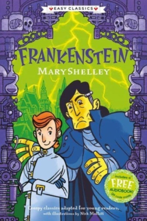 Omslag: Creepy Classics Frankenstein (easy Classics)