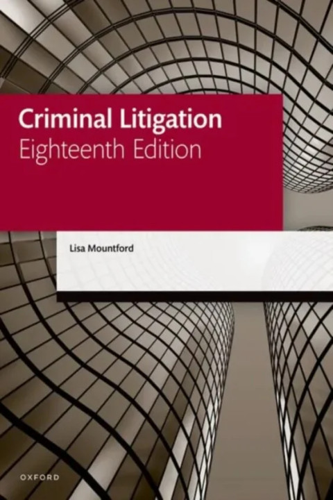 Omslag: Criminal Litigation