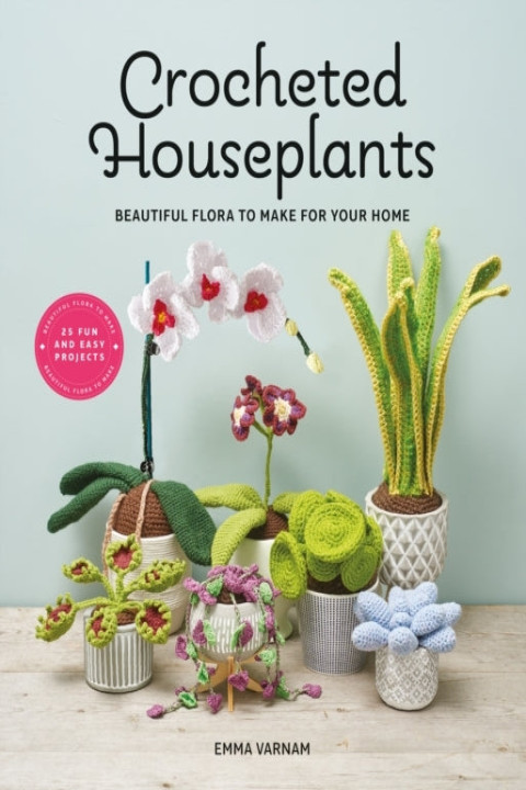 Omslag: Crocheted Houseplants