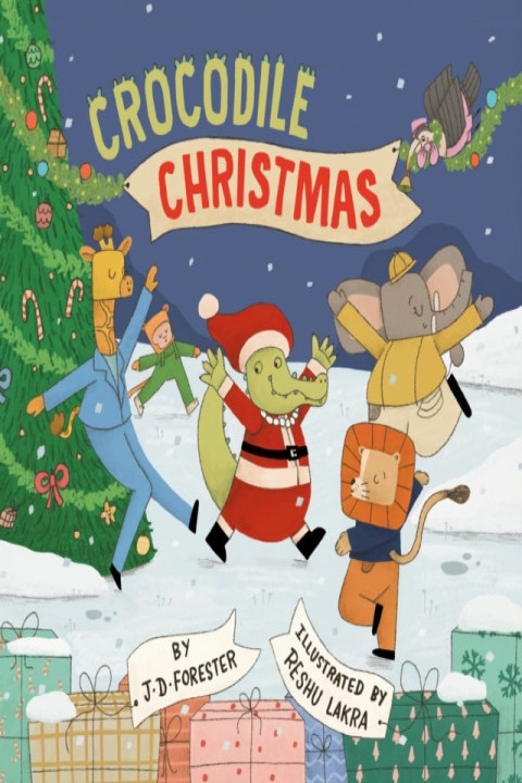 Omslag: Crocodile Christmas