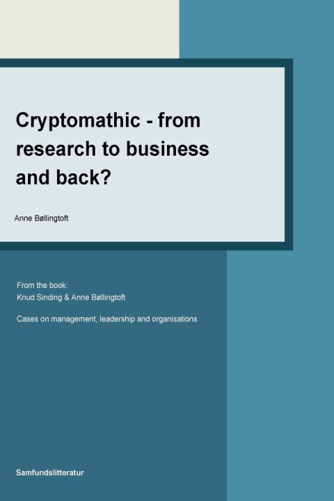 Omslag: Cryptomathic