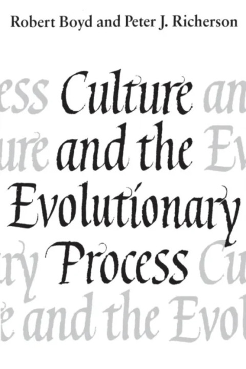 Omslag: Culture and the Evolutionary Process