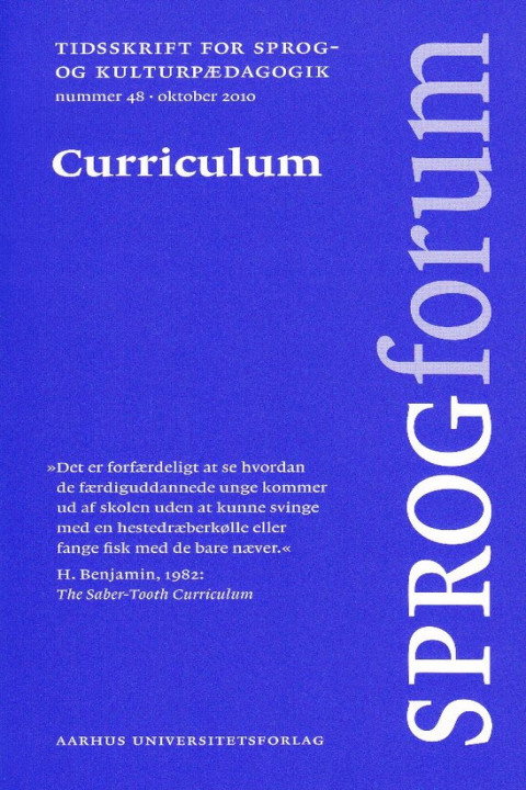 Omslag: Curriculum