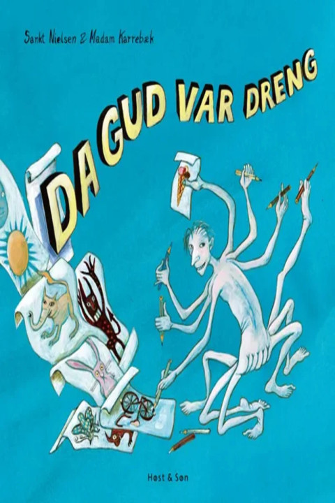 Omslag: Da Gud var dreng