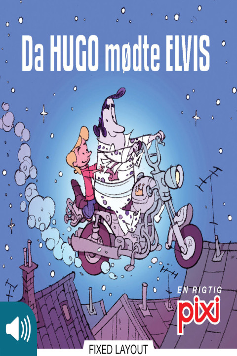Omslag: Da Hugo mødte Elvis