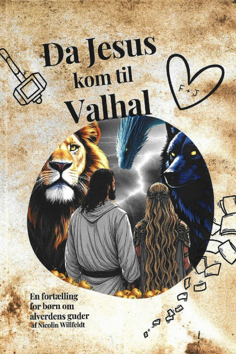 Omslag: Da jesus kom til Valhal
