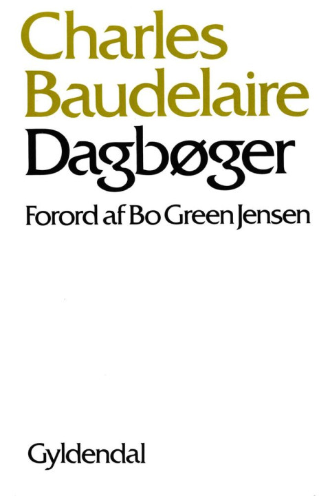 Omslag: Dagbøger