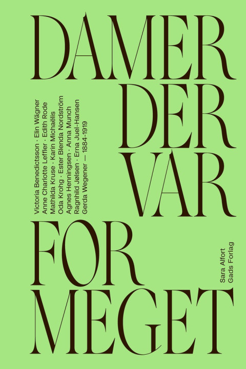 Omslag: Damer der var for meget