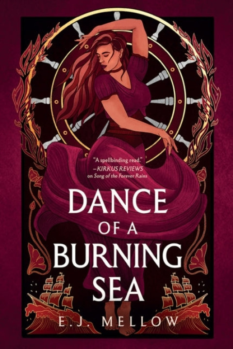 Omslag: Dance of a Burning Sea
