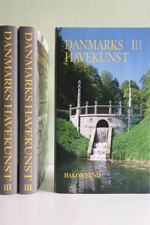 Omslag: Danmarks havekunst - Bind 1-3