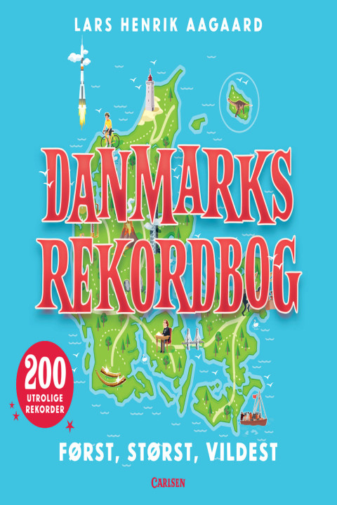 Omslag: Danmarks rekordbog