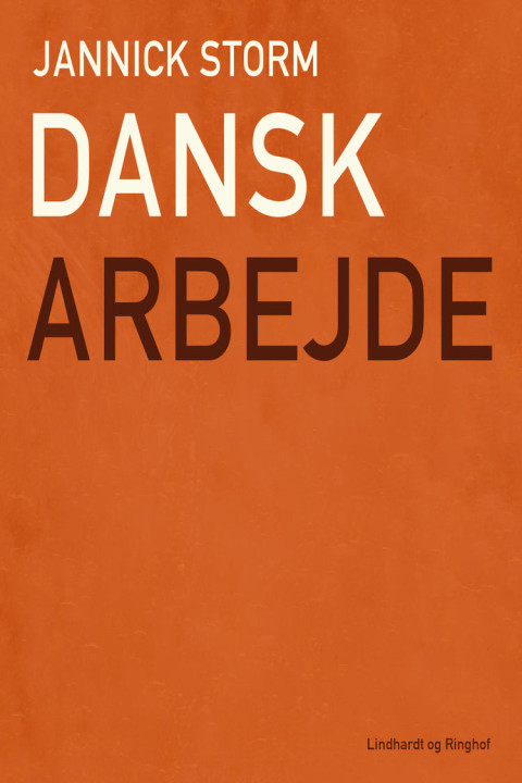 Omslag: Dansk arbejde