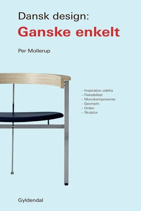 Omslag: Dansk design: Ganske enkelt
