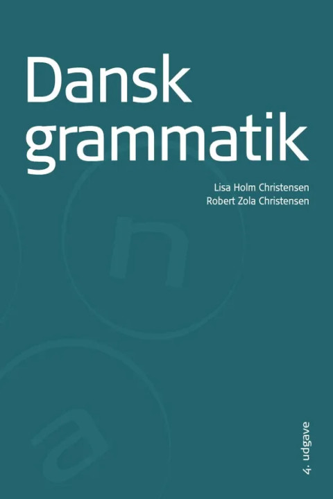 Omslag: Dansk grammatik