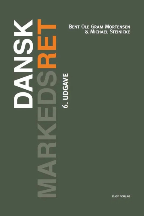 Omslag: Dansk Markedsret