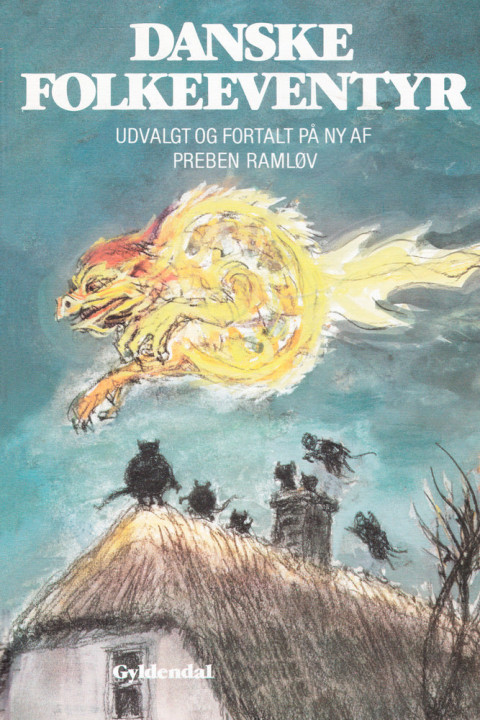 Omslag: Danske folkeeventyr