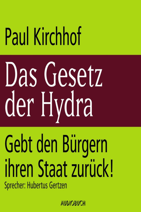 Omslag: Das Gesetz der Hydra