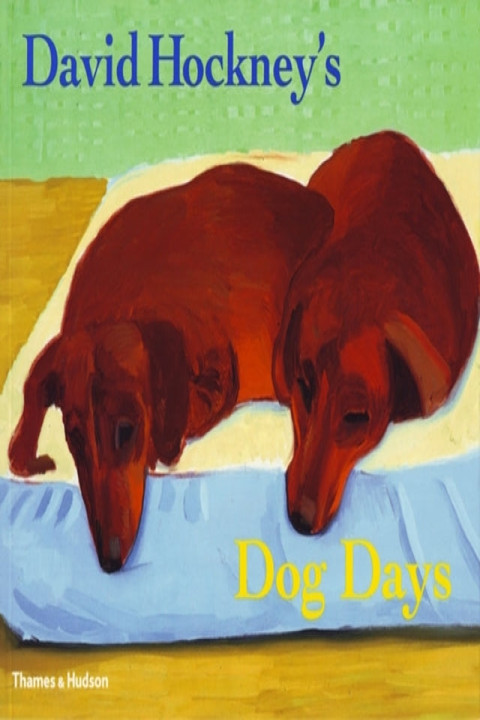 Omslag: David Hockney's Dog Days