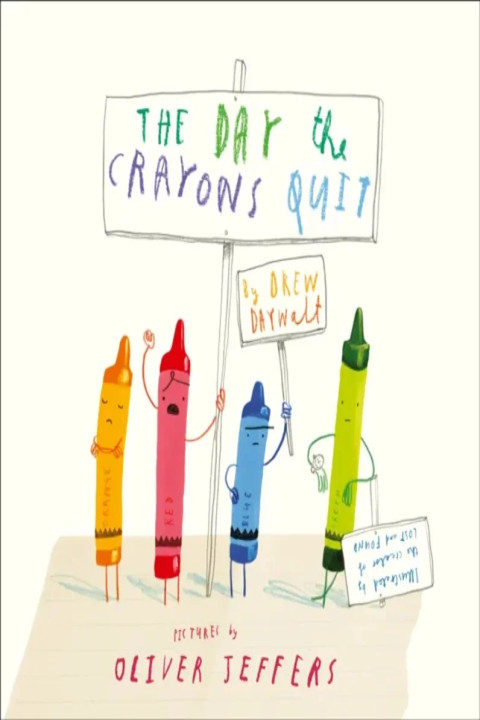 Omslag: DAY CRAYONS QUIT PB