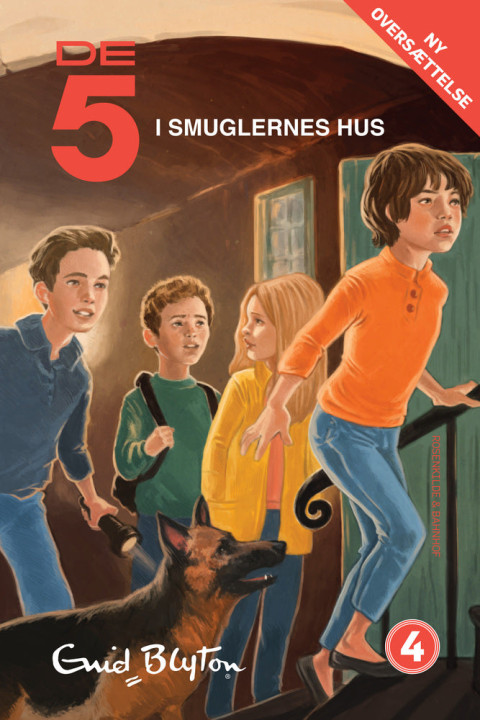 Omslag: De 5 i smuglernes hus