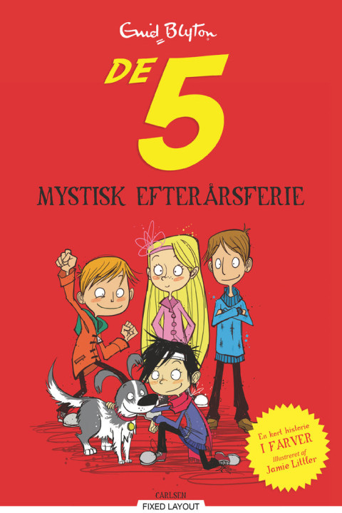 Omslag: De 5 - Mystisk efterårsferie