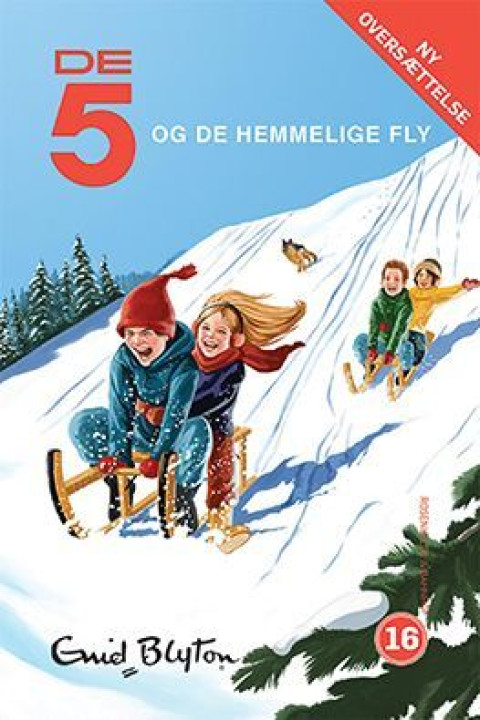 Omslag: De 5 og de hemmelige fly