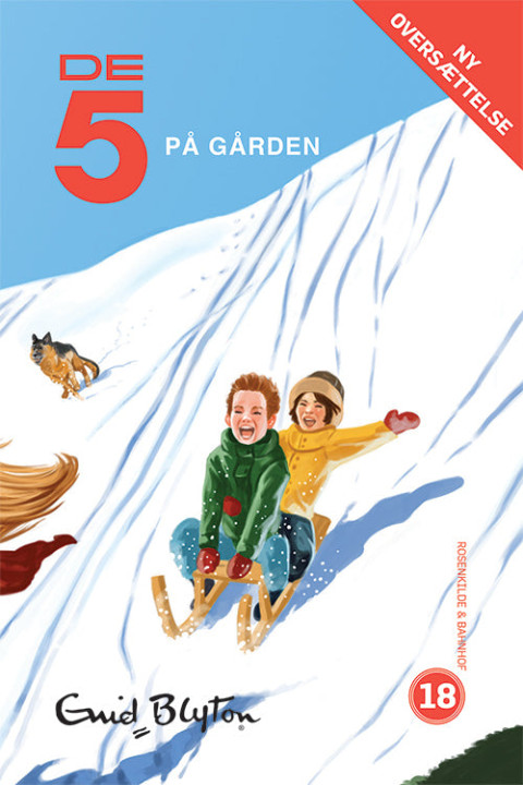 Omslag: De 5 på gården