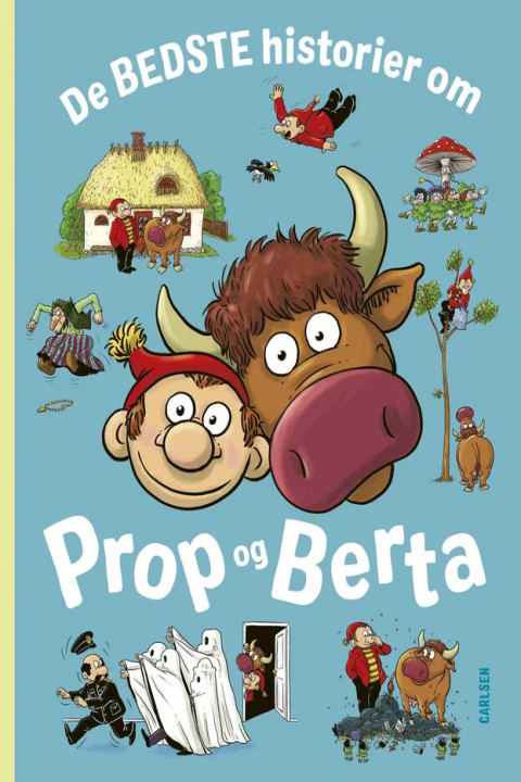 Omslag: De bedste historier om Prop og Berta