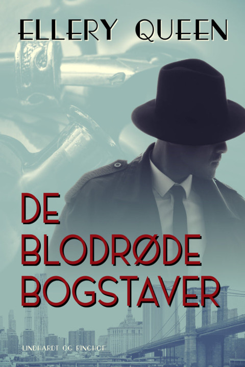 Omslag: De blodrøde bogstaver
