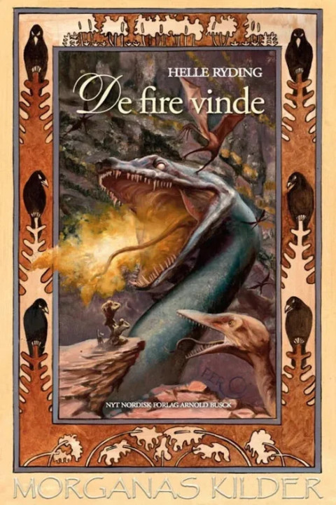Omslag: De fire vinde - Morganas kilder 2