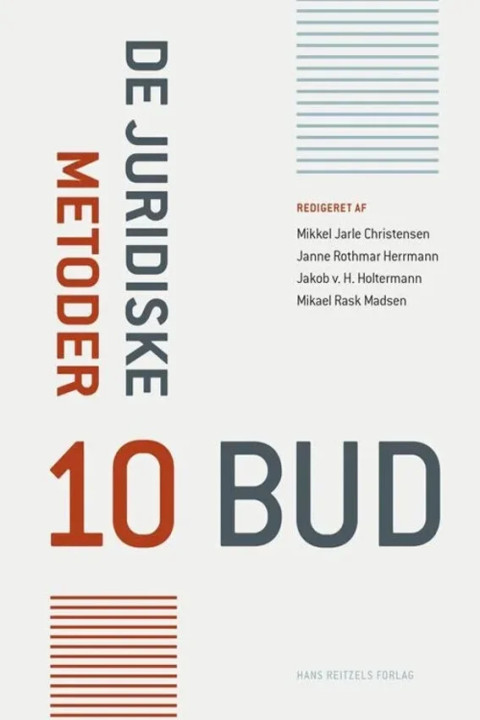 Omslag: De juridiske metoder - Ti bud
