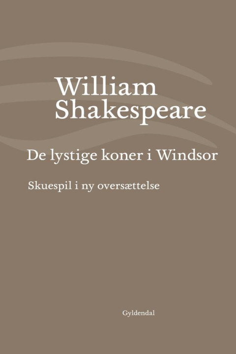 Omslag: De lystige koner i Windsor