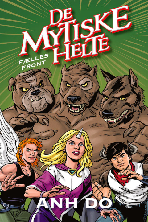 Omslag: De mytiske helte 4: Fælles front