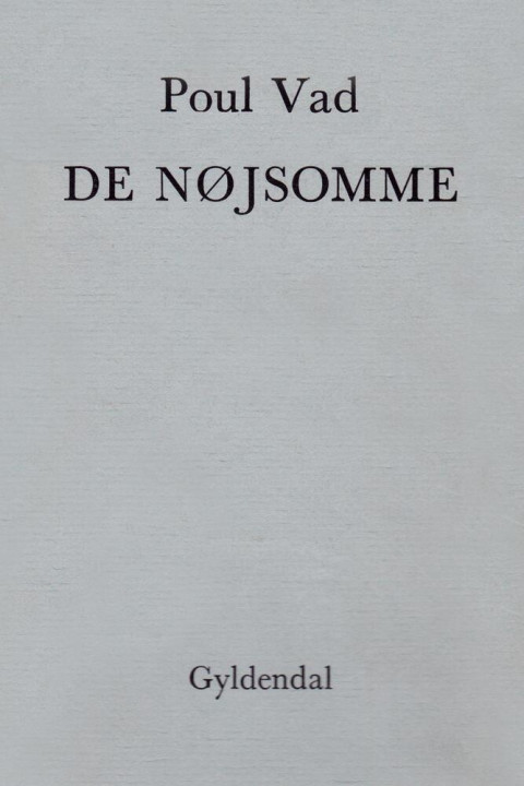 Omslag: De nøjsomme