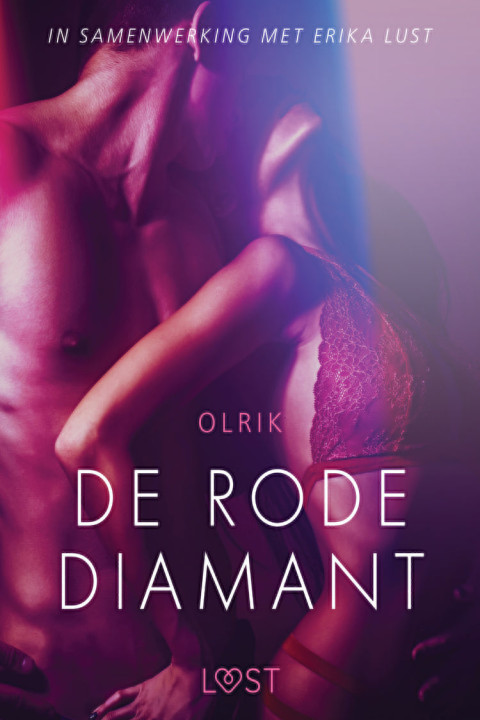 Omslag: De rode diamant - erotisch verhaal