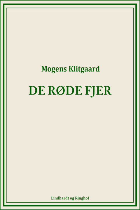 Omslag: De røde fjer