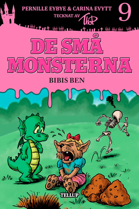 Omslag: De små monsterna 9: Bibis ben