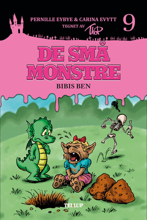 Omslag: De små monstre #9: Bibis ben