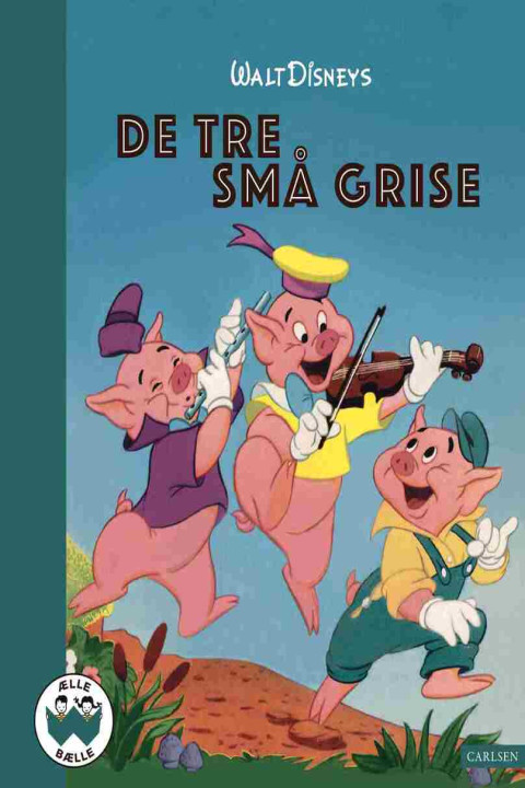 Omslag: De tre små grise