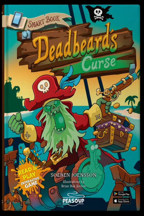 Omslag: Deadbeards Curse