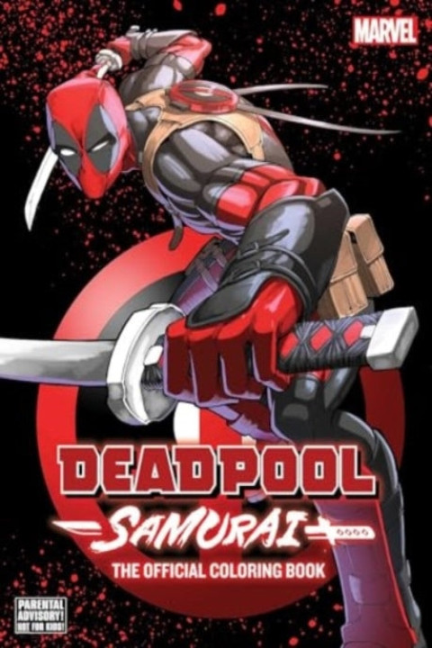 Omslag: Deadpool: Samuraiâthe Official Coloring Book