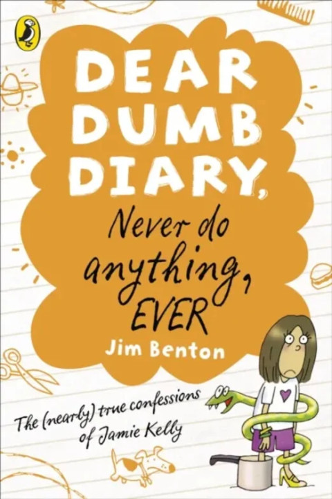 Omslag: Dear Dumb Diary: Never Do Anything, Ever
