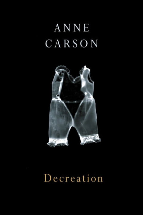 Omslag: Decreation