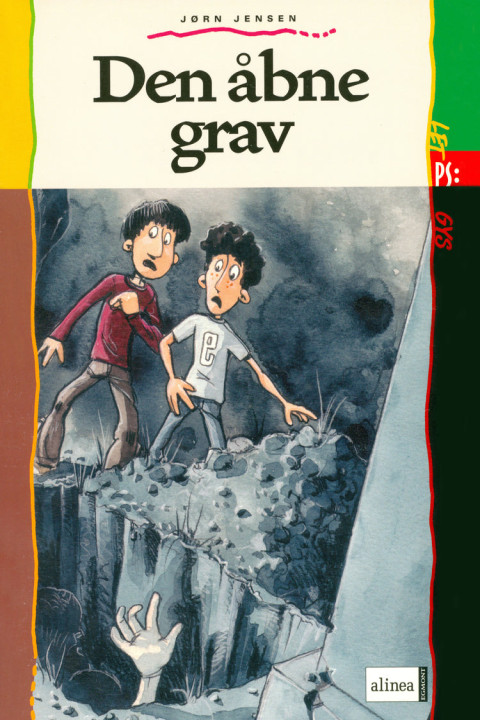 Omslag: Den åbne grav